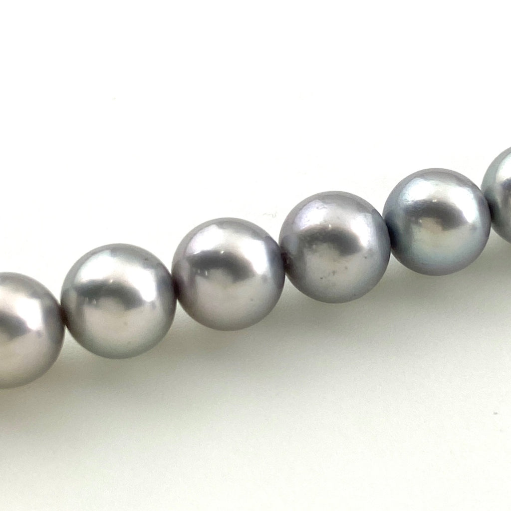 タサキ パール デザインネックレス シルバー 真珠 ネックレス SV パール レディース 【中古】brjwl