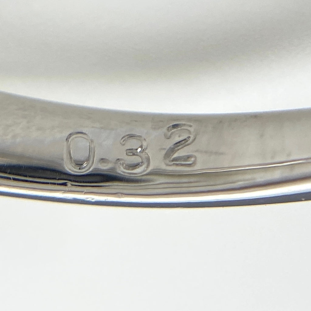 フラワーモチーフ デザインリング WG ホワイトゴールド 指輪 メレダイヤ 花 リング 11号 K18 WG ダイヤモンド レディース 【中古】nbjwl