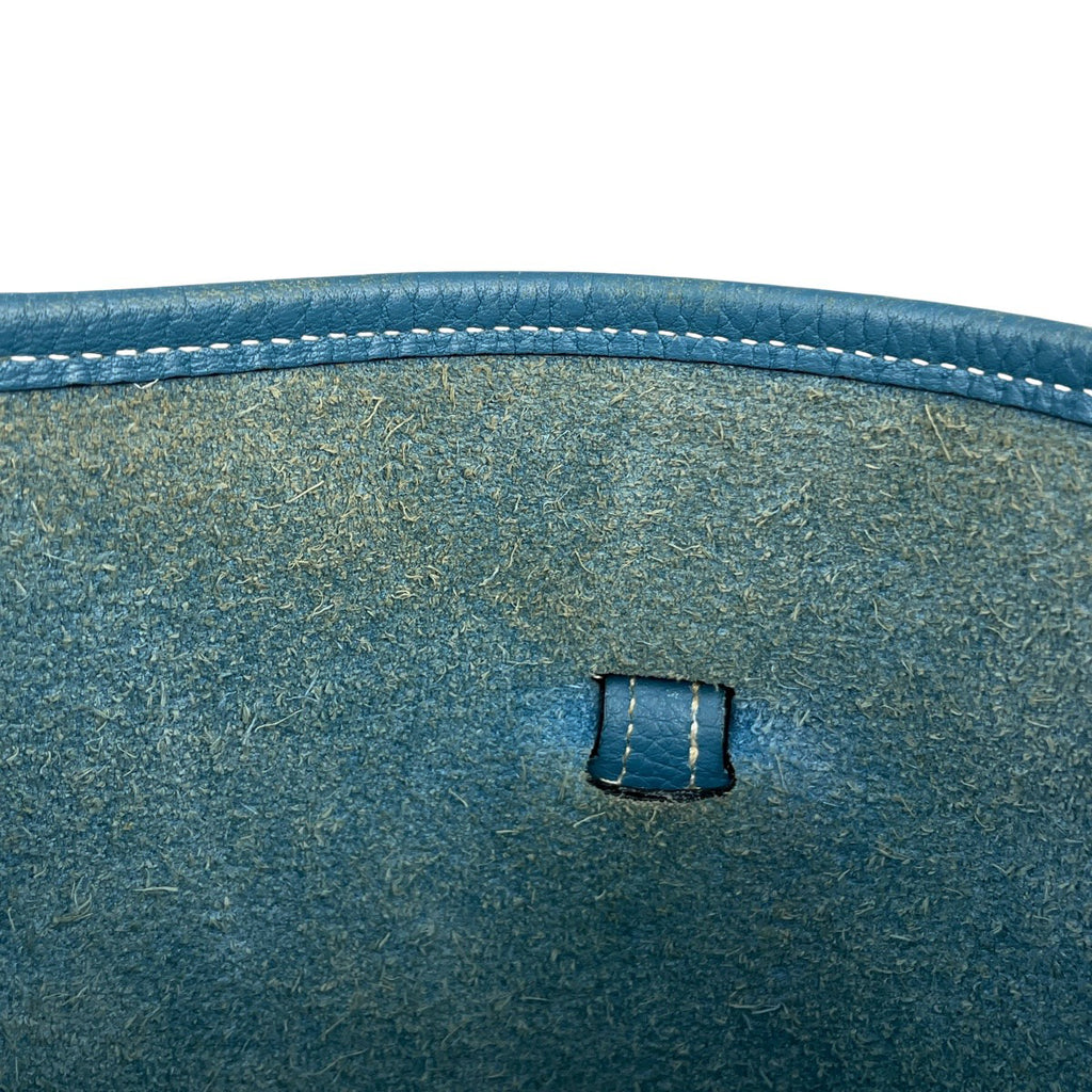 エルメス エヴリン 2 PM パンチング Hロゴ ショルダーバッグ トリヨンクレマンス ブルージーン □K レディース 【中古】brbag