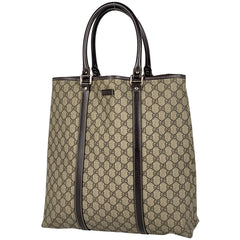グッチ GG柄 トートバッグ ショルダーバッグ トートバッグ コーティングキャンバス ブラウン 223668 レディース 【中古】brbag