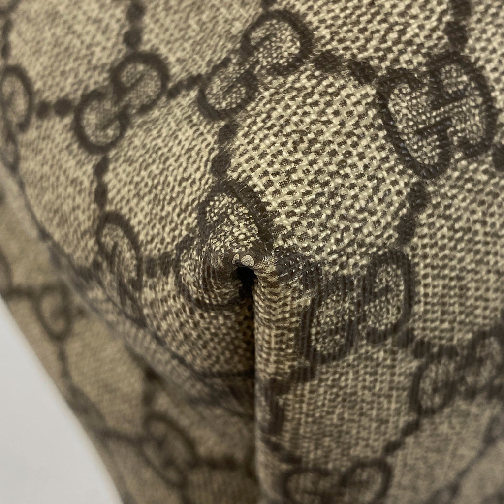 グッチ GG柄 トートバッグ ショルダーバッグ トートバッグ コーティングキャンバス ブラウン 223668 レディース 【中古】brbag