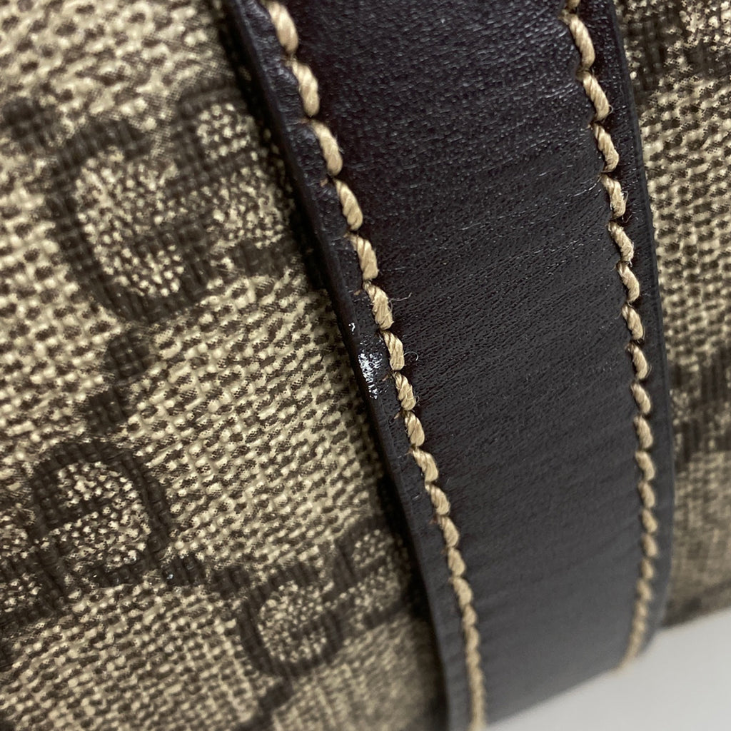 グッチ GG柄 トートバッグ ショルダーバッグ トートバッグ コーティングキャンバス ブラウン 223668 レディース 【中古】brbag