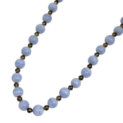 ティファニー ブルーレースアゲート ネックレス シルバー925 レディース ブランドアクセサリー 【中古】bracc