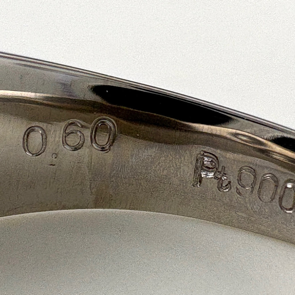 メレダイヤ デザインリング プラチナ 指輪 リング 12号 Pt900 ダイヤモンド レディース 【中古】nbjwl