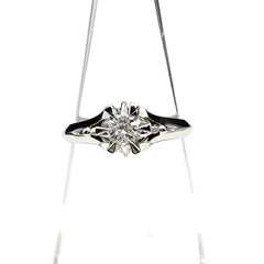 ダイヤモンド デザインリング プラチナ 指輪 リング 9号 Pt900 ダイヤモンド レディース ノンブランドジュエリー 【中古】nbjwl