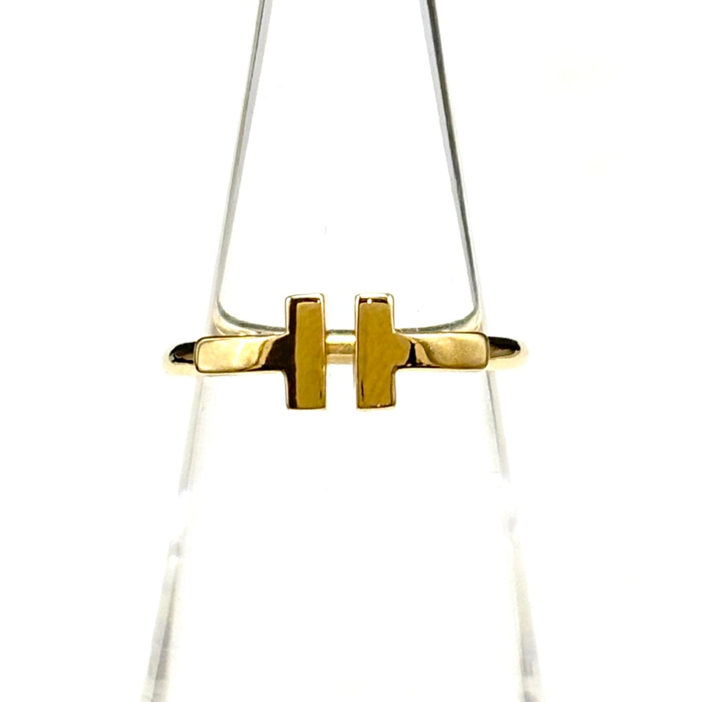 ティファニー Tワイヤー リング YG イエローゴールド 指輪 リング 9号