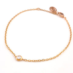 カルティエ ダムール ブレスレット PG ピンクゴールド 腕輪 ダイヤモンド SM ブレスレット 750 ダイヤモンド レディース 【中古】brjwl