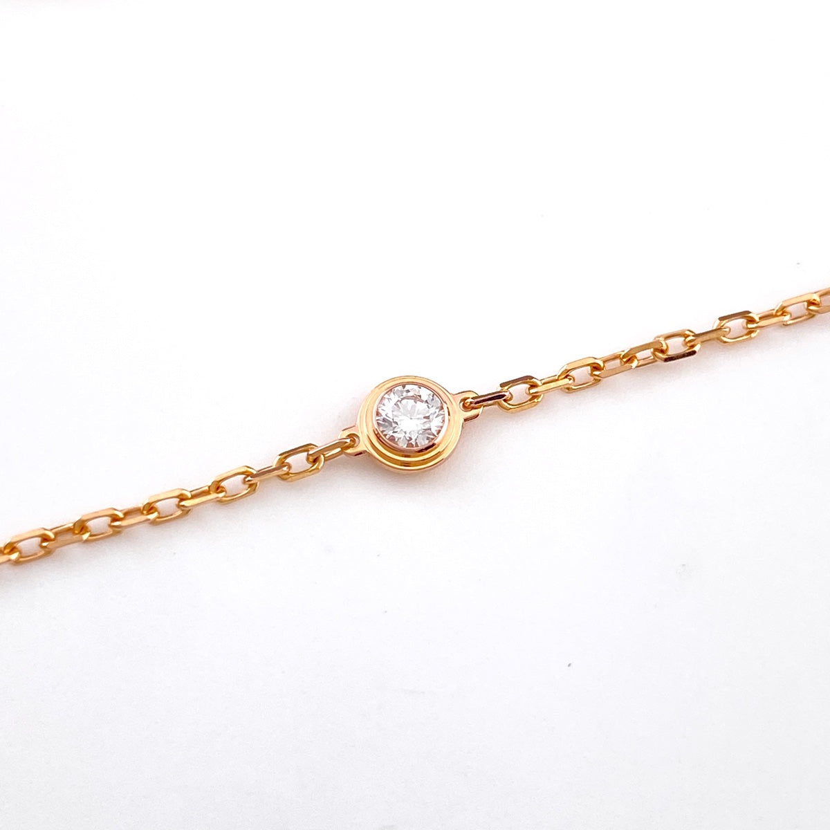 Cartier ダムールピンクゴールドブレスレット ダイヤモンド　SM バイセル公式】カルティエ ダムール ブレスレット PG ピンクゴールド