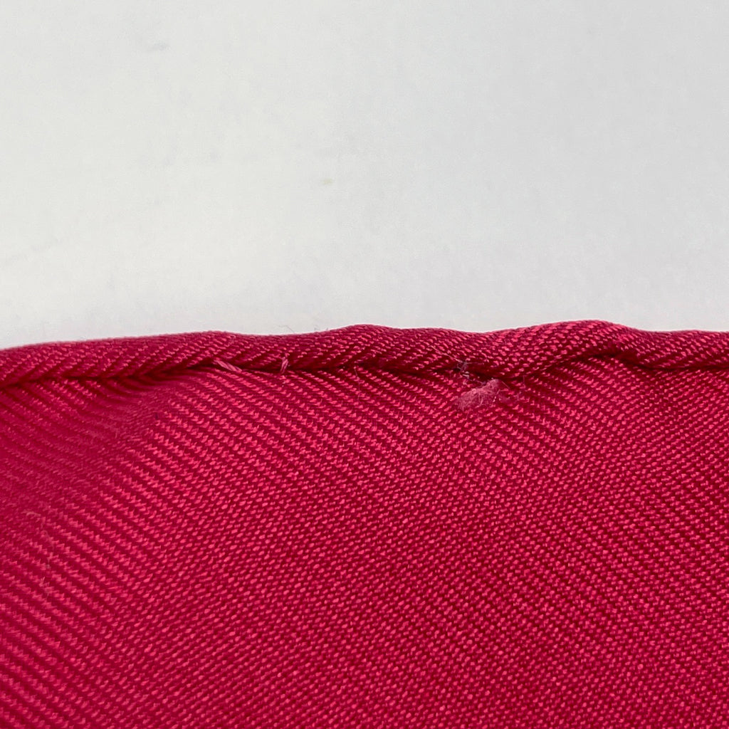 エルメス カレ 90 Les Ameriques COLOMBVS コロンブス カーミットオリバー スカーフ シルク レッド マルチカラー レディース 【中古】brbag