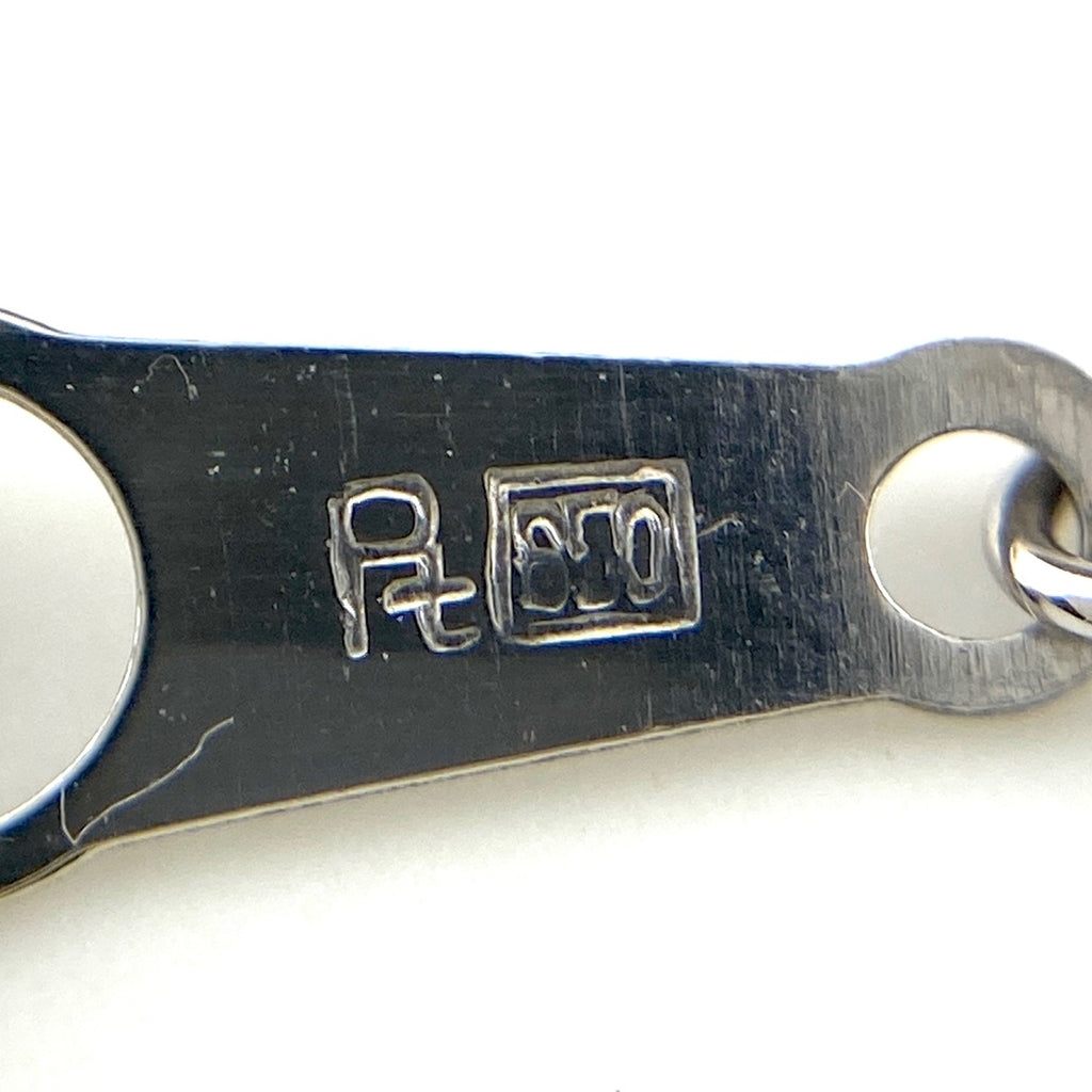 ダイヤモンド デザインネックレス プラチナ ペンダント ネックレス Pt850 ダイヤモンド レディース 【中古】nbjwl