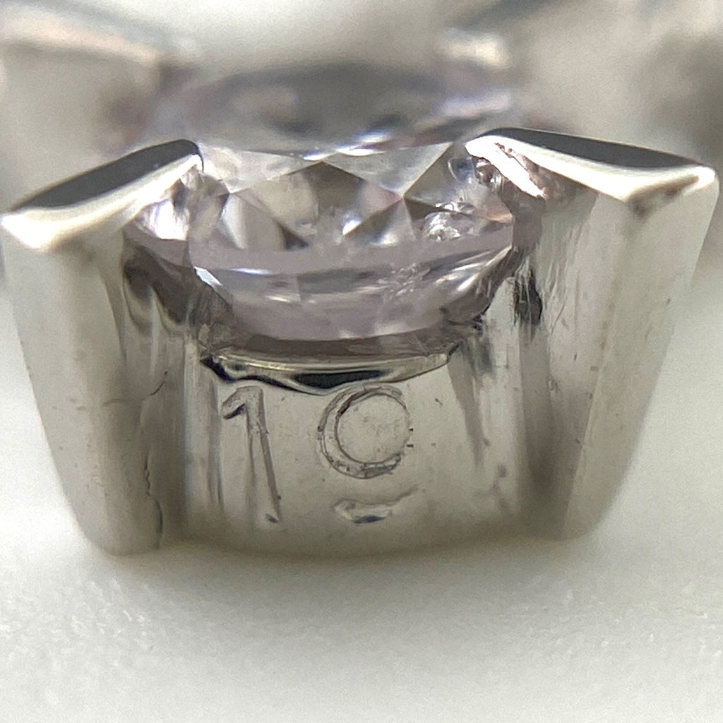 ダイヤモンド デザインネックレス プラチナ ペンダント ネックレス Pt850 ダイヤモンド レディース 【中古】nbjwl