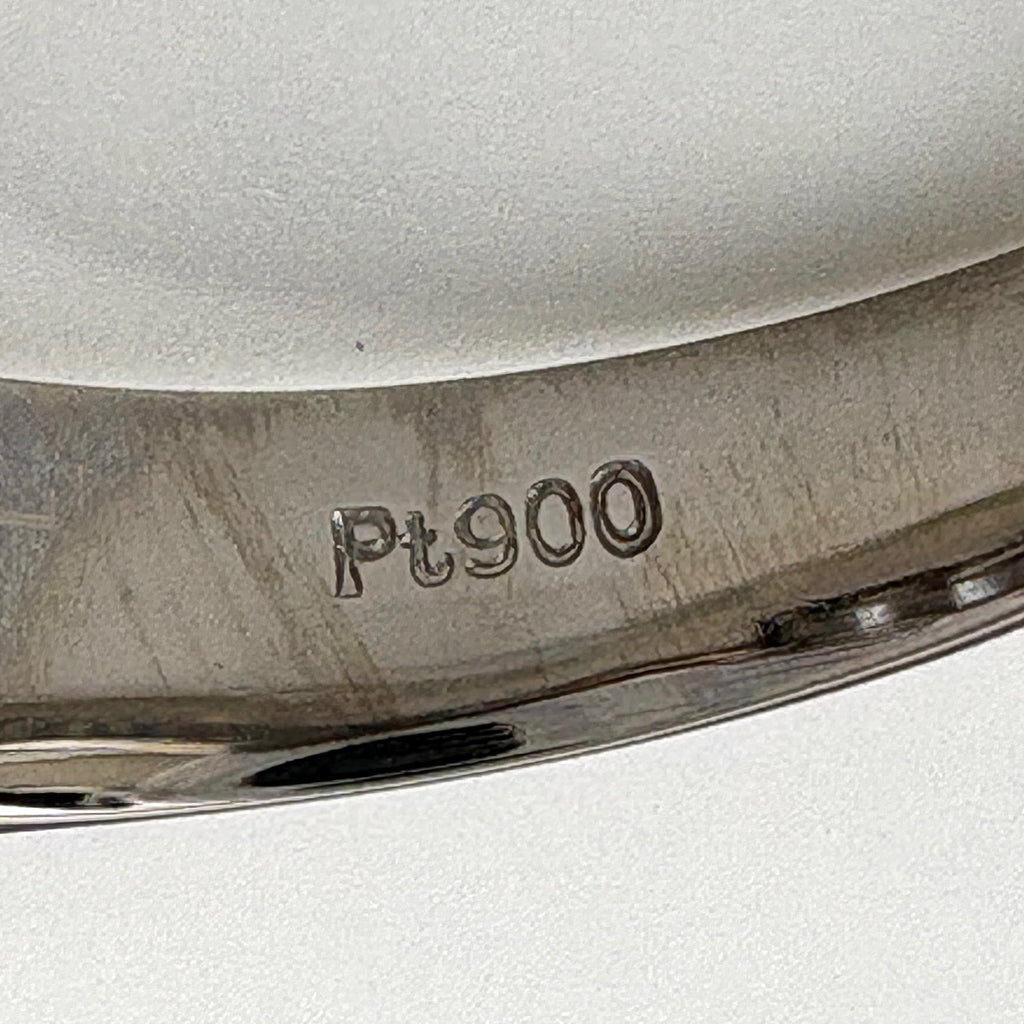メレダイヤ デザインリング プラチナ 指輪 リング 7.5号 Pt900 ダイヤモンド レディース 【中古】nbjwl