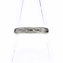 メレダイヤ デザインリング プラチナ 指輪 リング 18.5号 Pt900 ダイヤモンド メンズ ノンブランドジュエリー 【中古】nbjwl