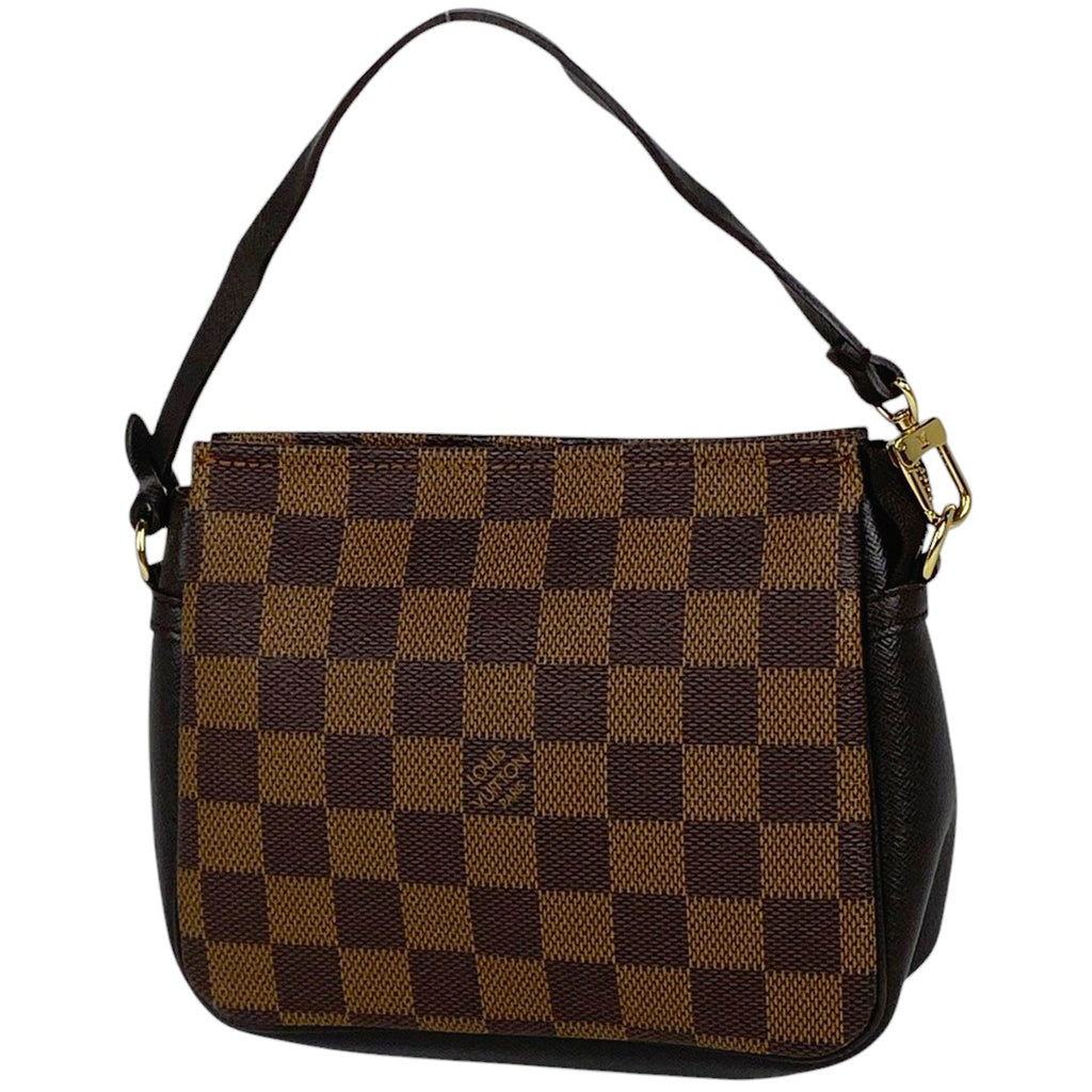 ルイ・ヴィトン トゥルース メイクアップ メイク コスメ アクセサリーポーチ ダミエ ブラウン N51982 レディース 【中古】brbag