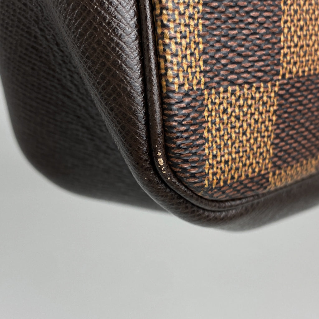 ルイ・ヴィトン トゥルース メイクアップ メイク コスメ アクセサリーポーチ ダミエ ブラウン N51982 レディース 【中古】brbag