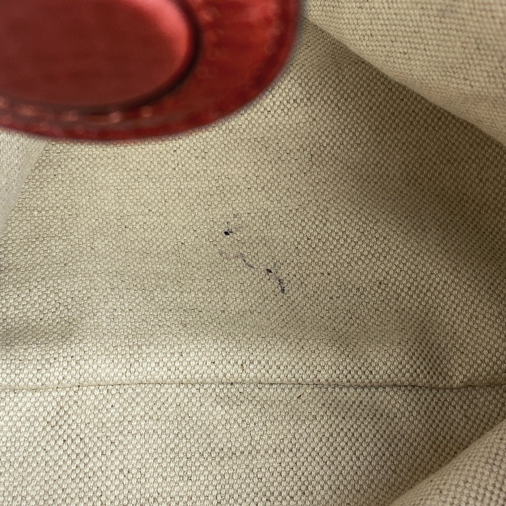 グッチ バンブー スモール ショッパー ハンドバッグ 2WAY ショルダーバッグ ハンドバッグ レザー レッド 336032 レディース 【中古】brbag