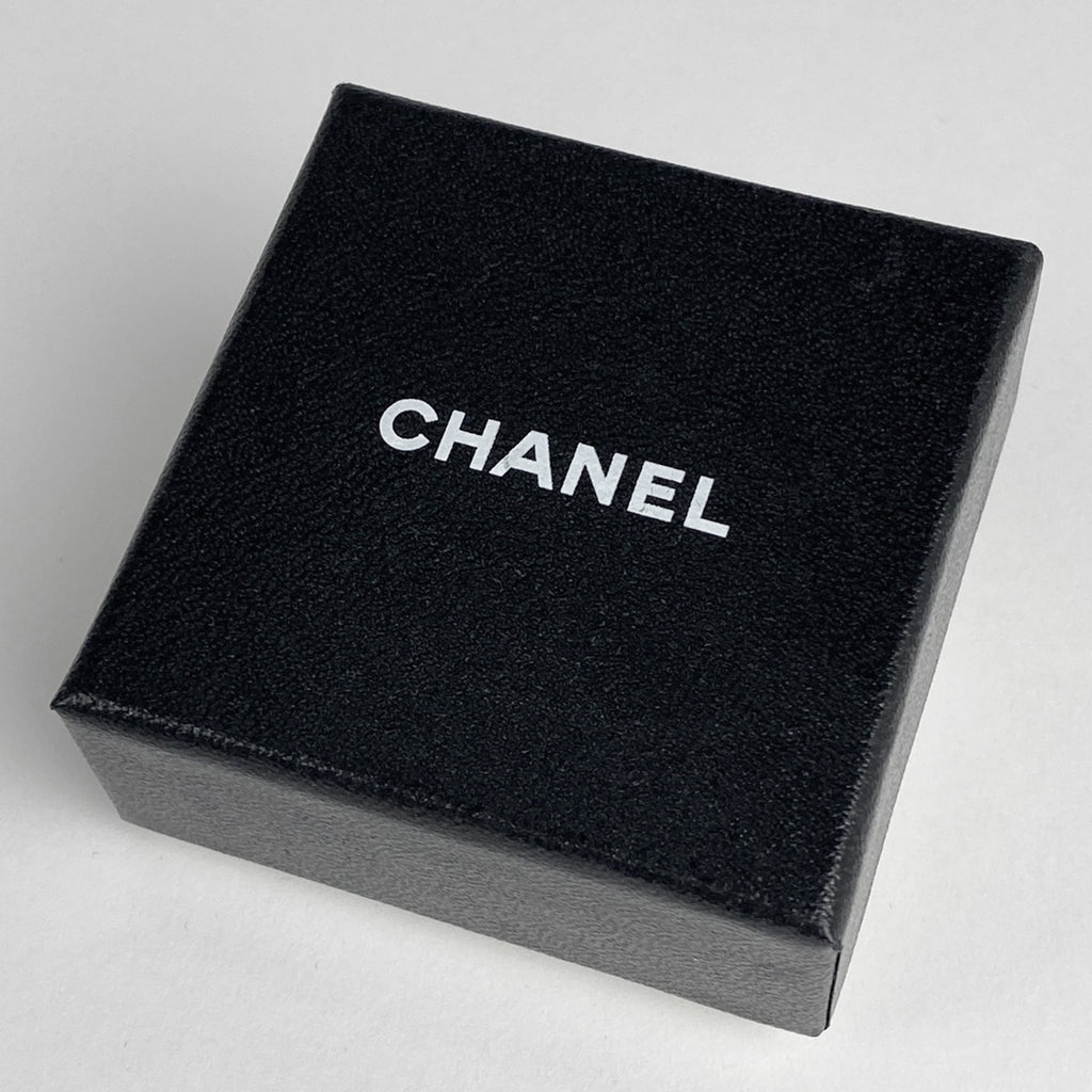 シャネル ココマーク ラインストーン イヤリング チェーン イヤリング GP ゴールド レディース 【中古】bracc