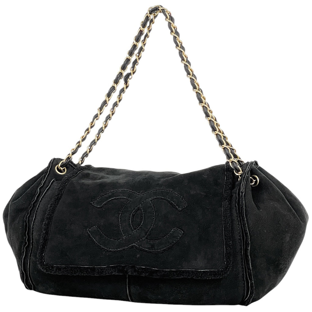 シャネル ショルダーバッグ ムートン レディース 中古 brbag