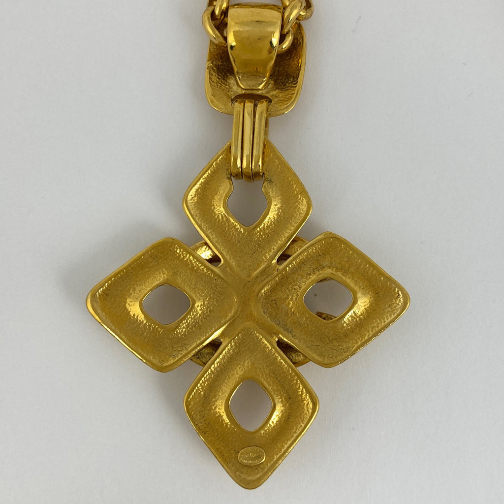 シャネル ココマーク チェーン ネックレス CCマーク ネックレス GP ゴールド レディース 【中古】bracc