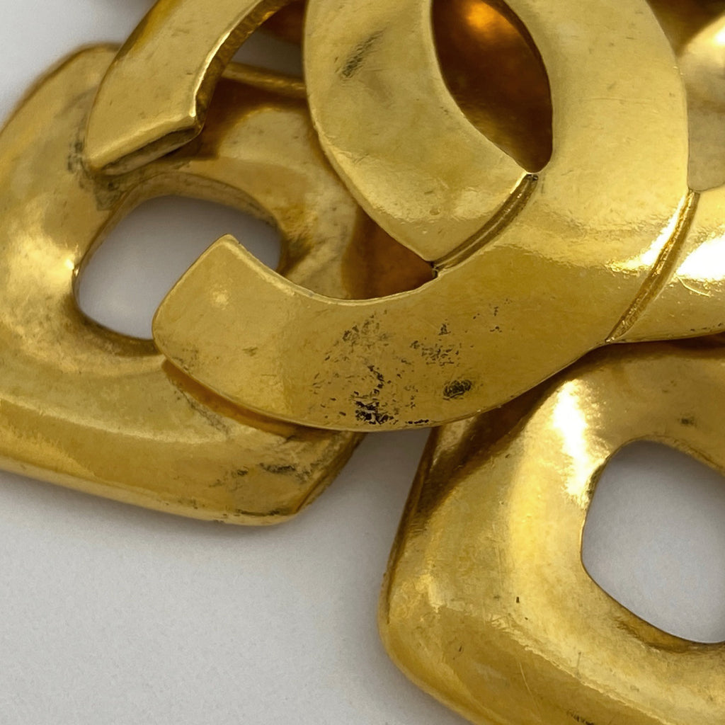 シャネル ココマーク チェーン ネックレス CCマーク ネックレス GP ゴールド レディース 【中古】bracc