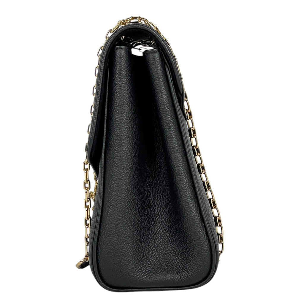 ルイ・ヴィトン サンジェルマン MM Wチェーン 2WAY ショルダーバッグ モノグラムアンプラント ノワール(ブラック) M48933 レディース 【中古】brbag