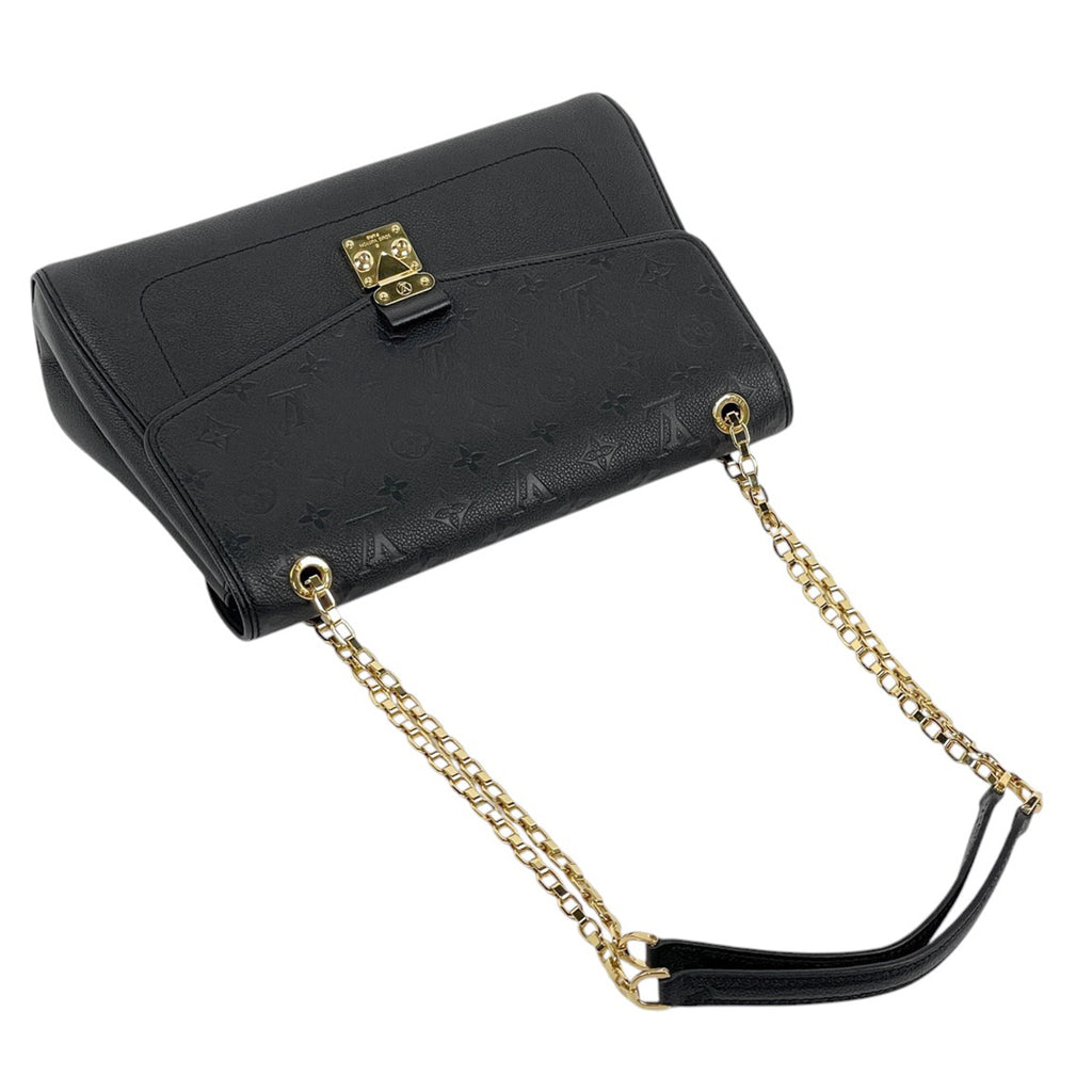 ルイ・ヴィトン サンジェルマン MM Wチェーン 2WAY ショルダーバッグ モノグラムアンプラント ノワール(ブラック) M48933 レディース 【中古】brbag