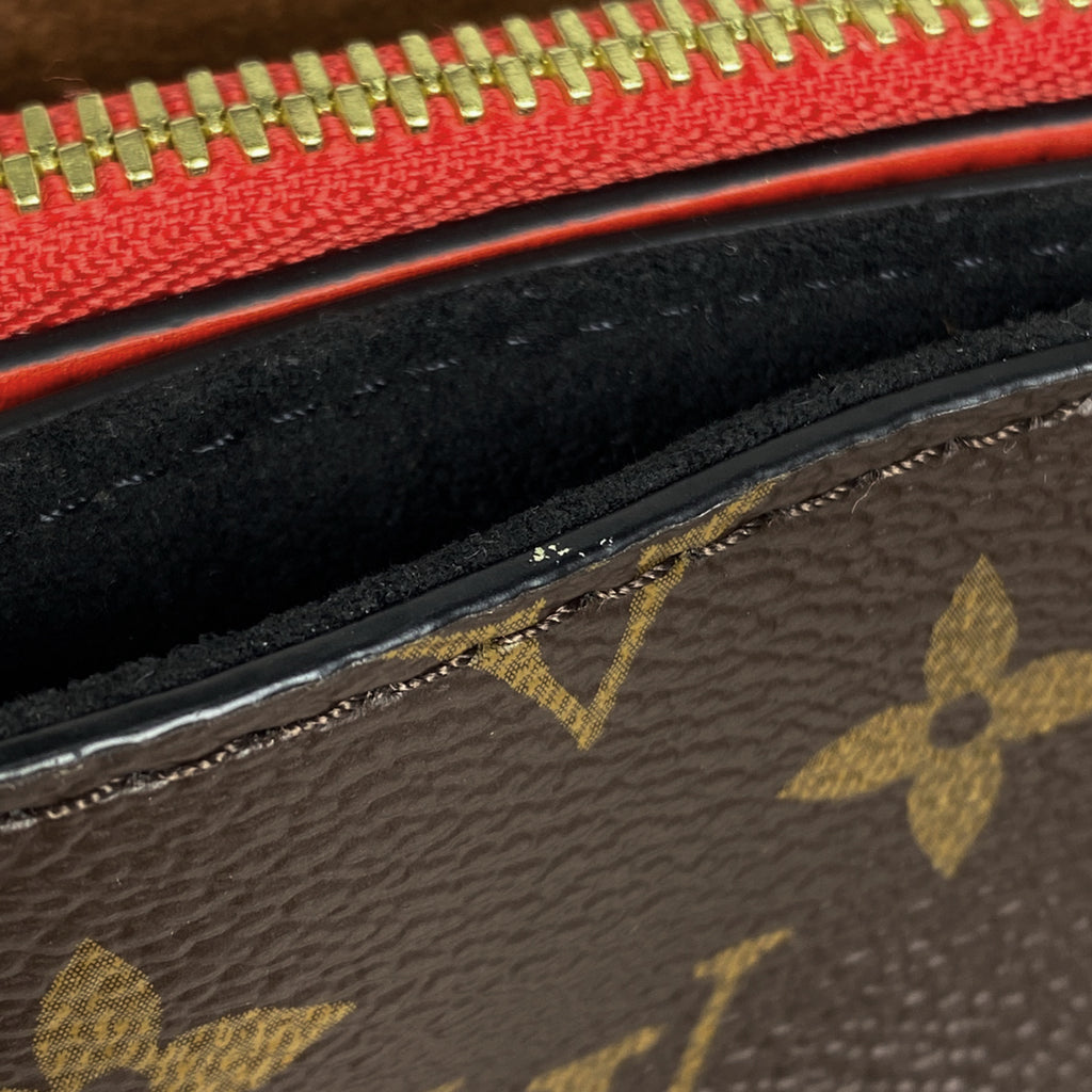 ルイ・ヴィトン ミルフィーユ 2WAY ショルダーバッグ ハンドバッグ モノグラム ブラウン レッド M44254 レディース 【中古】brbag