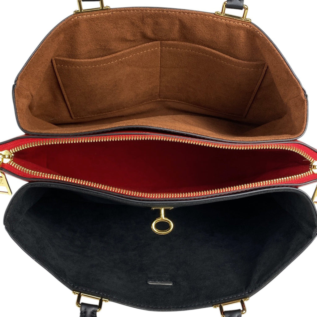 ルイ・ヴィトン ミルフィーユ 2WAY ショルダーバッグ ハンドバッグ モノグラム ブラウン レッド M44254 レディース 【中古】brbag