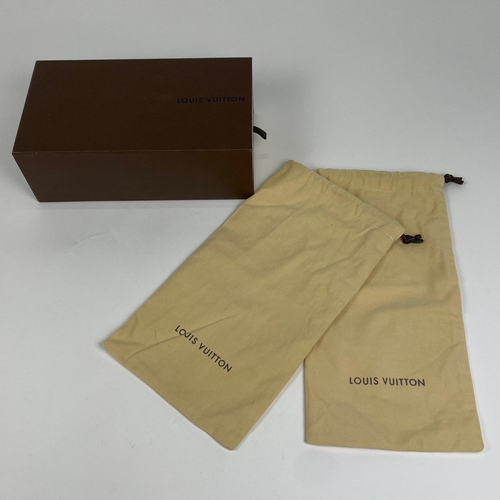 ルイ・ヴィトン モノグラム ドライビングシューズ モンテカルロ ライン ローファー 靴 ドライビングシューズ レザー ブラウン レディース 【中古】brapp