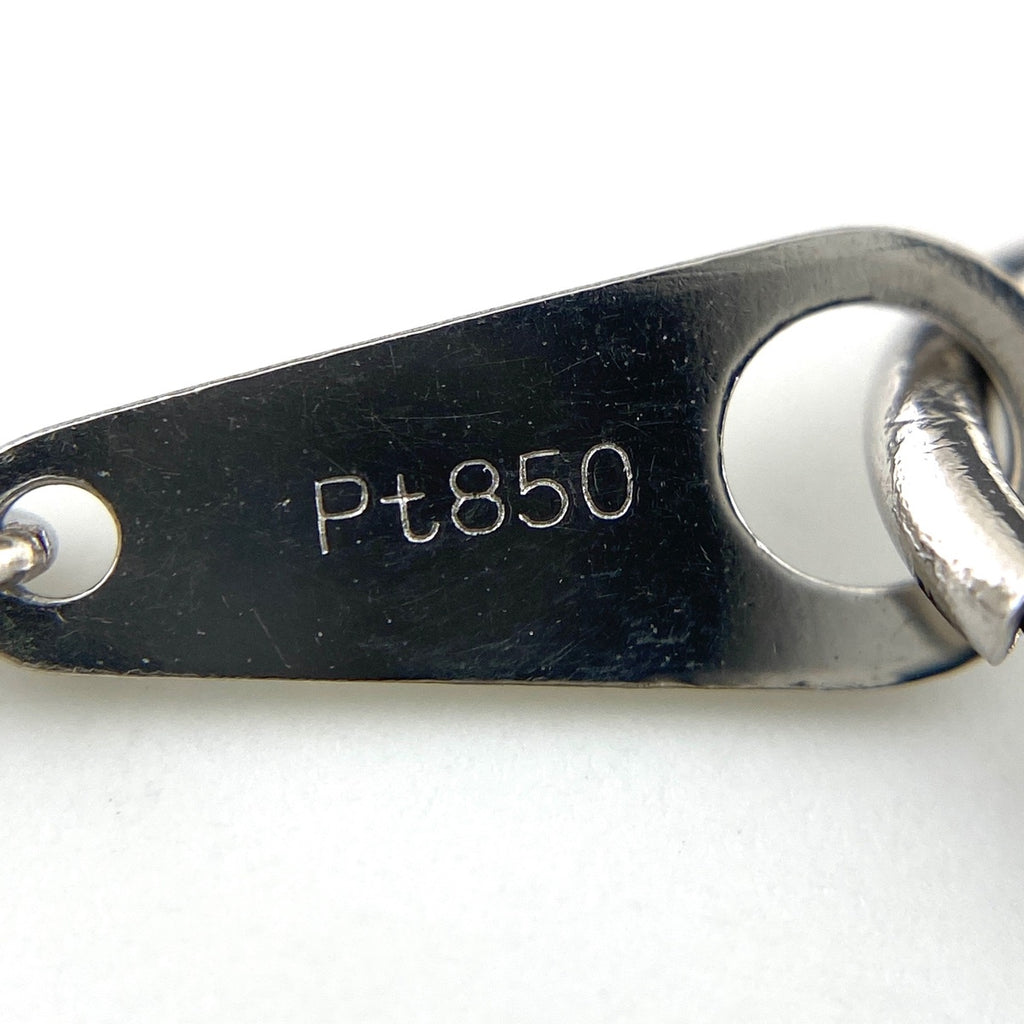 メレダイヤ デザインネックレス プラチナ ペンダント ネックレス Pt850 ダイヤモンド レディース 【中古】nbjwl