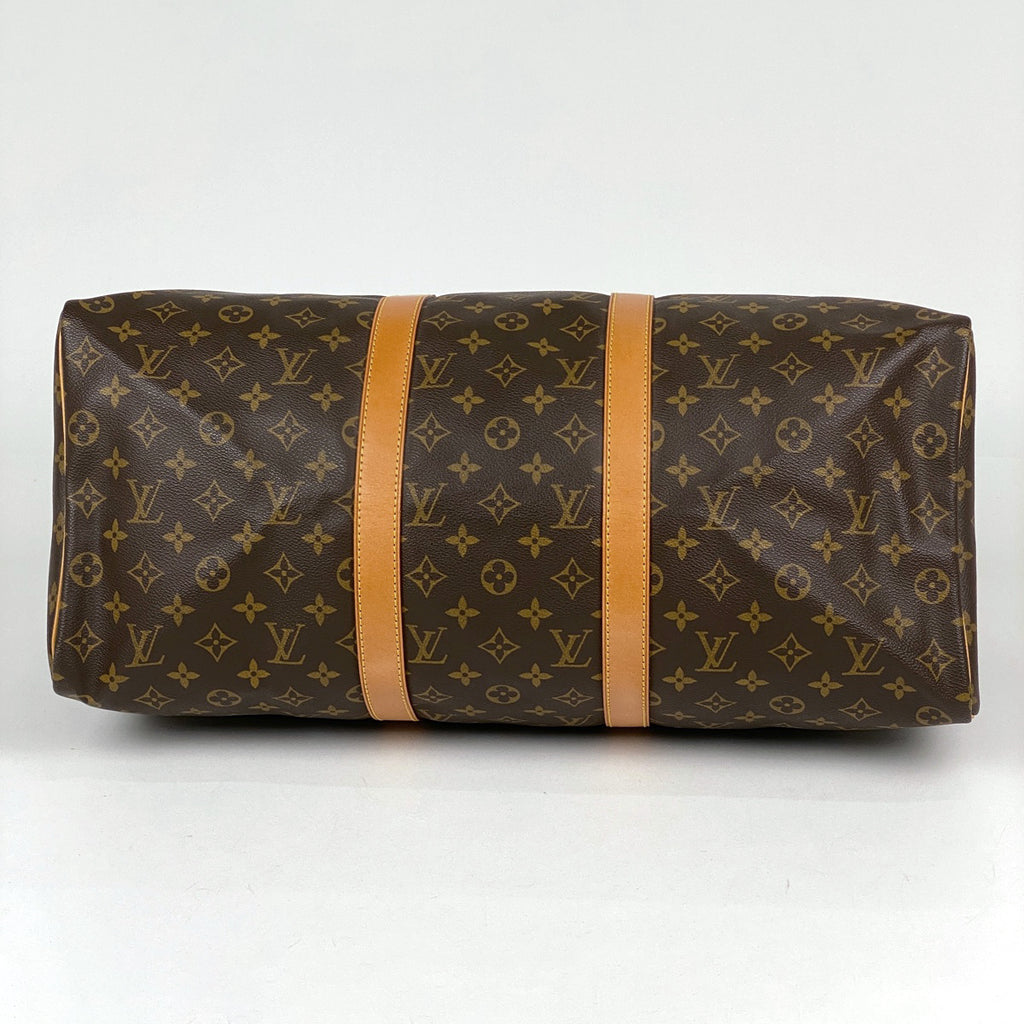 ルイ・ヴィトン キーポル 50 ハンドバッグ 旅行 出張 ビジネス ボストンバッグ モノグラム ブラウン M41426 レディース 【中古】brbag