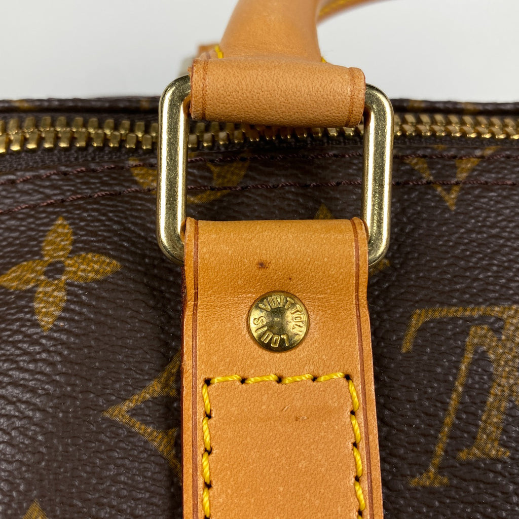 ルイ・ヴィトン キーポル 50 ハンドバッグ 旅行 出張 ビジネス ボストンバッグ モノグラム ブラウン M41426 レディース 【中古】brbag