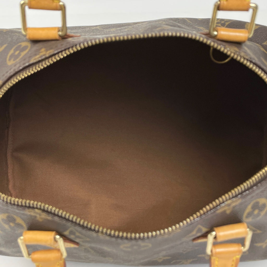 ルイ・ヴィトン スピーディ 30 ボストンバッグ ハンドバッグ モノグラム ブラウン M41526 レディース 【中古】brbag