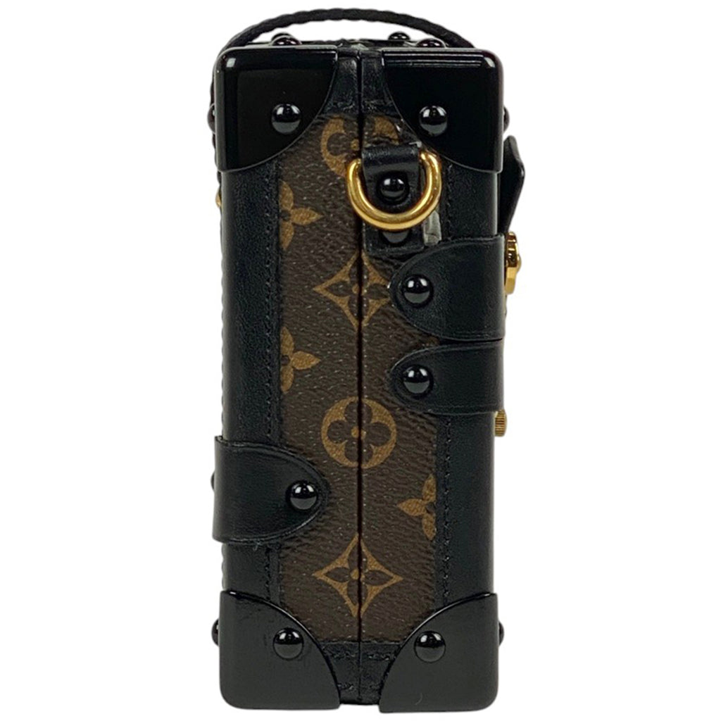 ルイ・ヴィトン プティット マル 2WAY クラッチバッグ トランク クラッチバッグ モノグラム ブラウン ノワール(ブラック) M44199 レディース 【中古】brbag