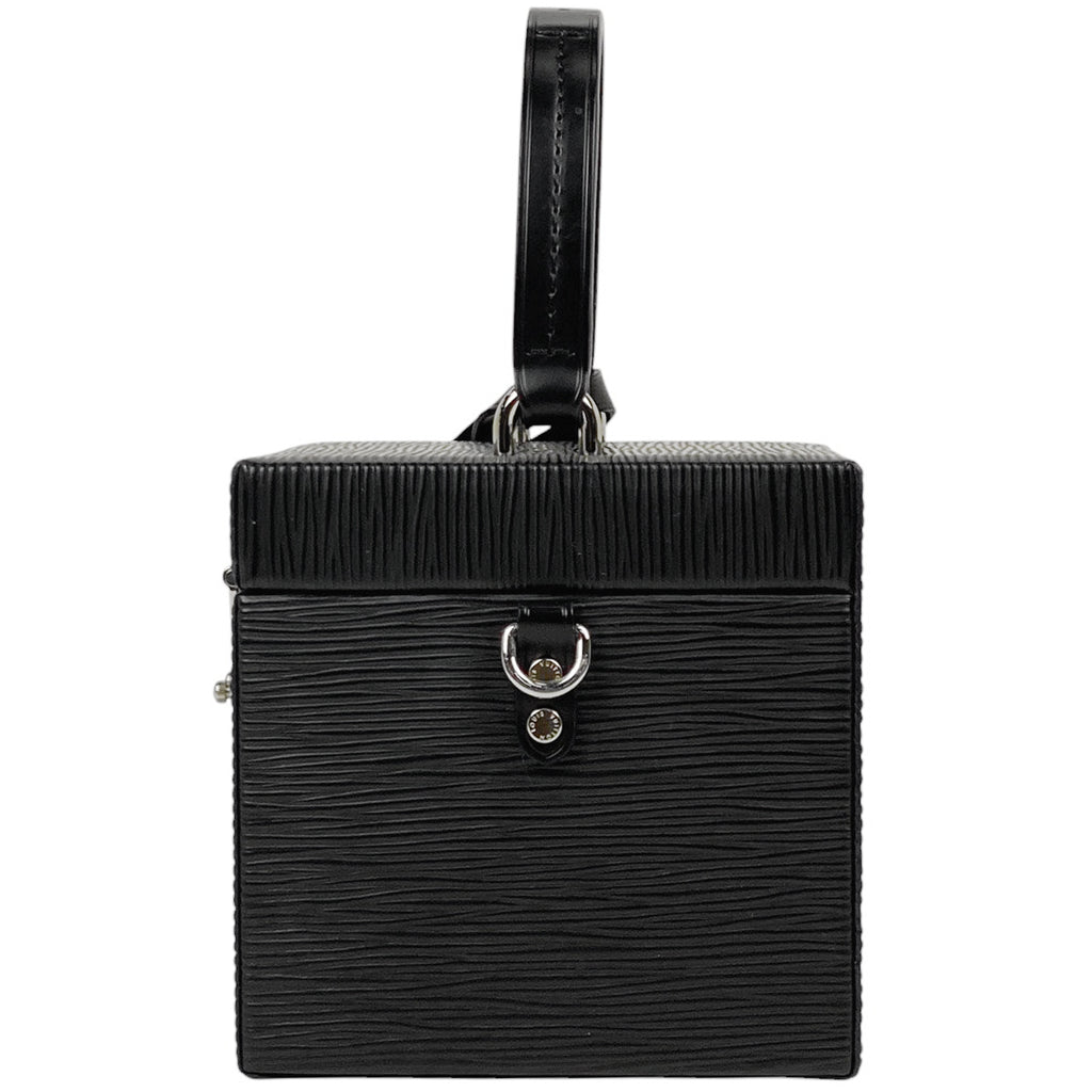 ルイ・ヴィトン ブリーカー ボックス バニティ ショルダーバッグ ハンドバッグ 化粧ポーチ エピ ノワール(ブラック) M52703 レディース 【中古】brbag