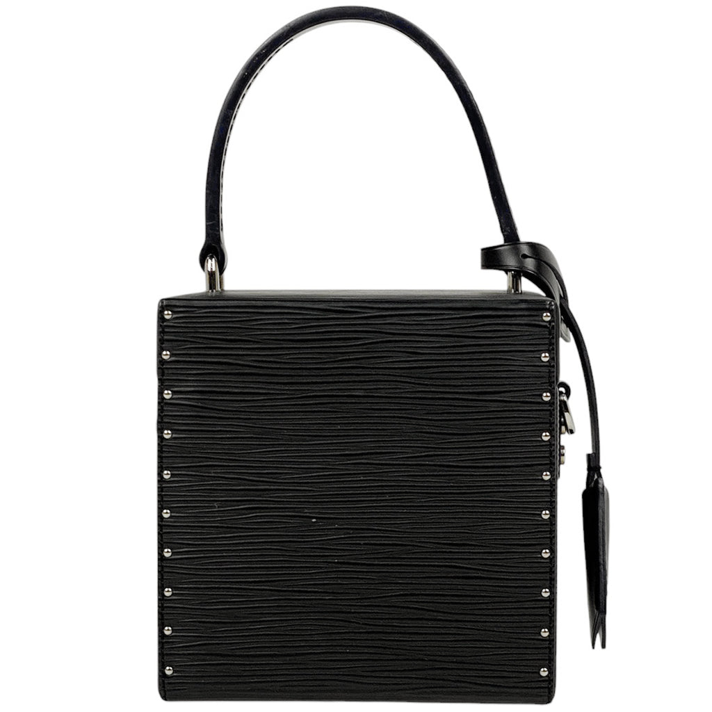 ルイ・ヴィトン ブリーカー ボックス バニティ ショルダーバッグ ハンドバッグ 化粧ポーチ エピ ノワール(ブラック) M52703 レディース 【中古】brbag