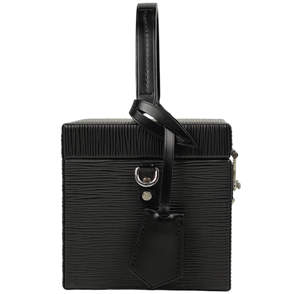 ルイ・ヴィトン ブリーカー ボックス バニティ ショルダーバッグ ハンドバッグ 化粧ポーチ エピ ノワール(ブラック) M52703 レディース 【中古】brbag