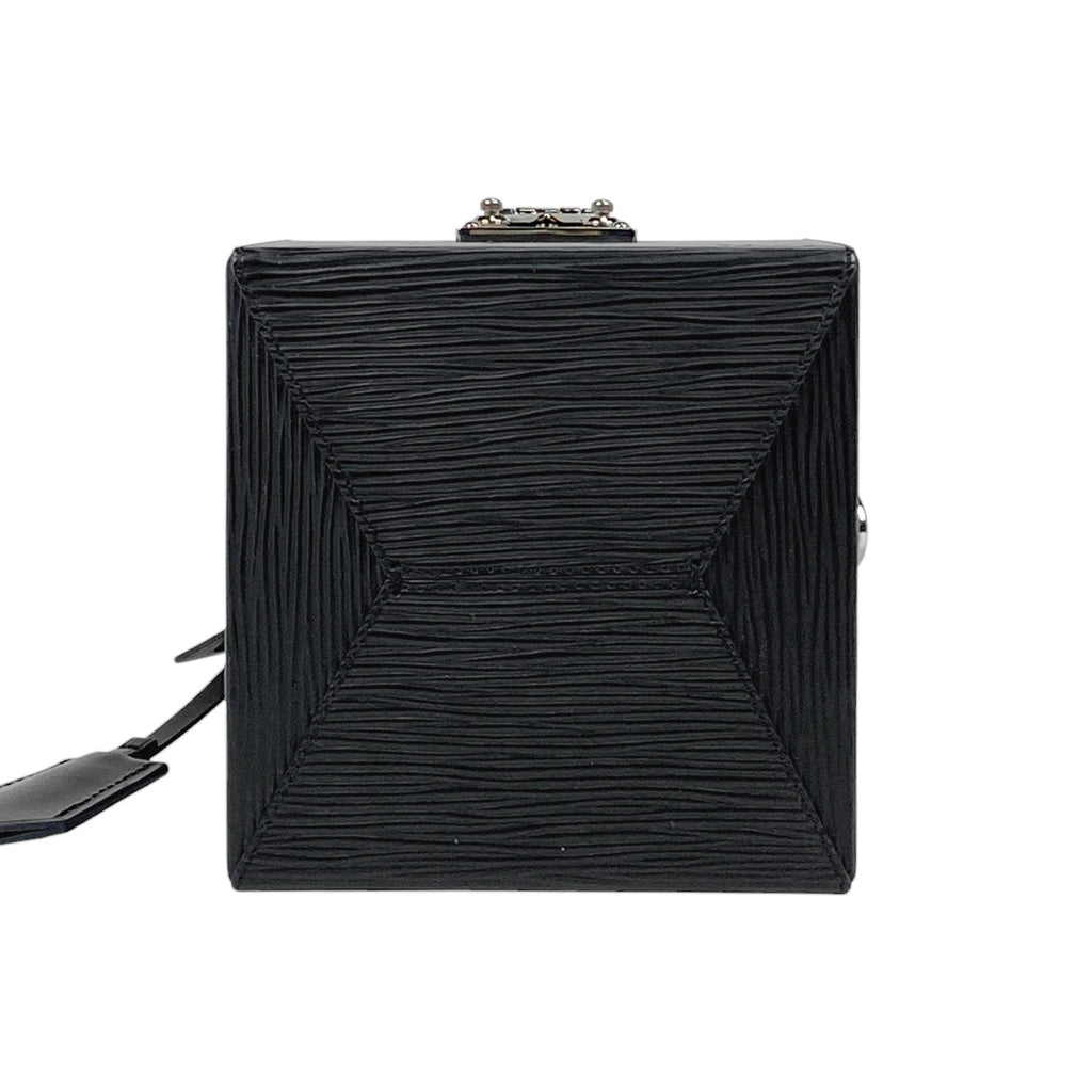 ルイ・ヴィトン ブリーカー ボックス バニティ ショルダーバッグ ハンドバッグ 化粧ポーチ エピ ノワール(ブラック) M52703 レディース 【中古】brbag