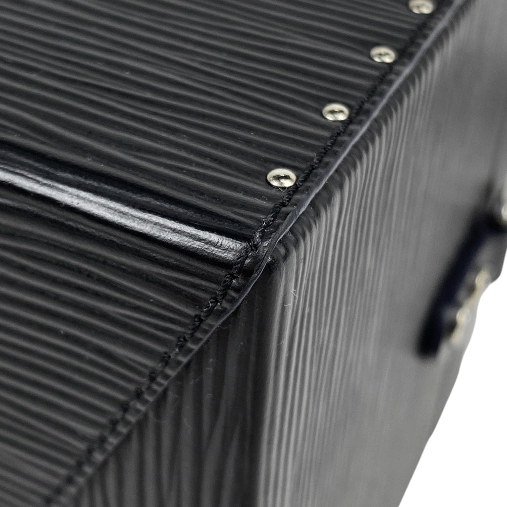 ルイ・ヴィトン ブリーカー ボックス バニティ ショルダーバッグ ハンドバッグ 化粧ポーチ エピ ノワール(ブラック) M52703 レディース 【中古】brbag