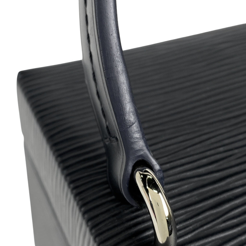 ルイ・ヴィトン ブリーカー ボックス バニティ ショルダーバッグ ハンドバッグ 化粧ポーチ エピ ノワール(ブラック) M52703 レディース 【中古】brbag