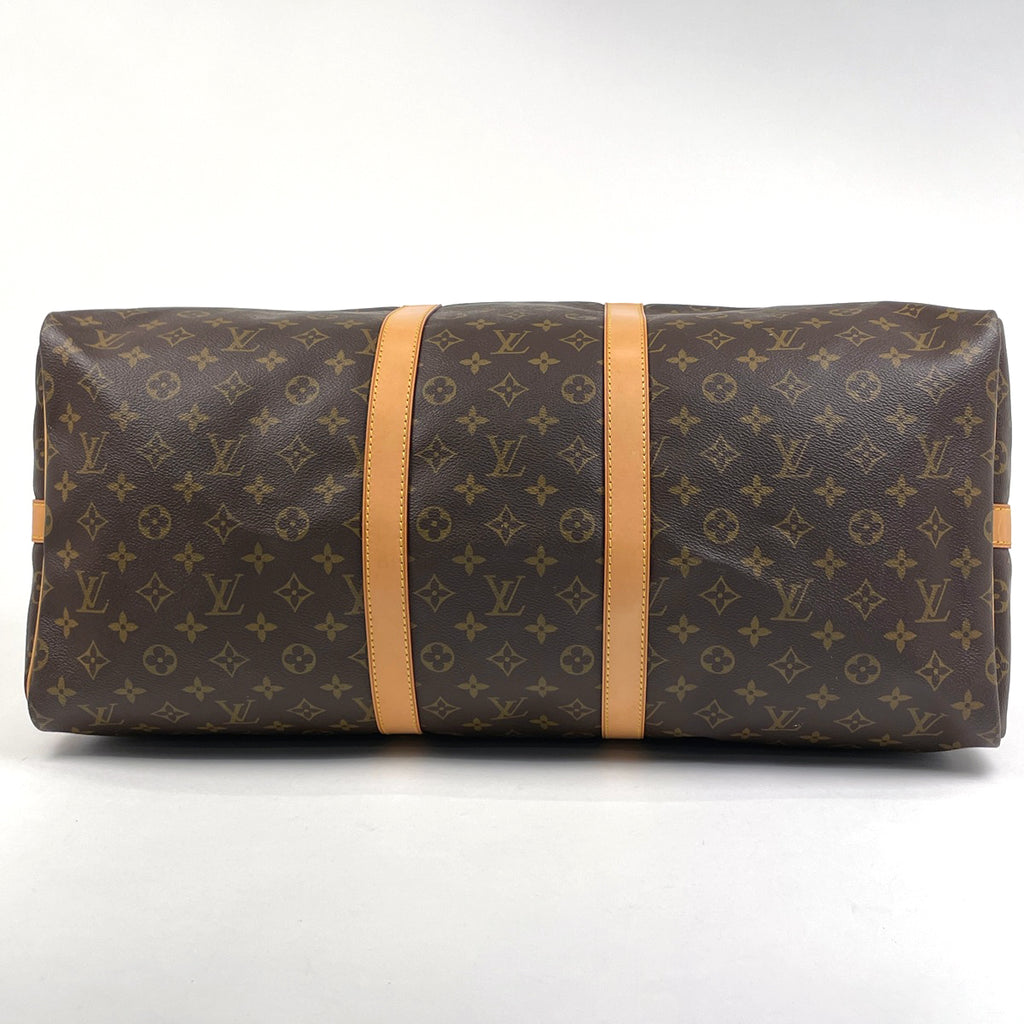 ルイ・ヴィトン キーポル バンドリエール 55 2WAY ショルダーバッグ 旅行 ボストンバッグ モノグラム ブラウン M41414 レディース 【中古】brbag