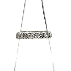 メレダイヤ デザインリング プラチナ 指輪 リング 9.5号 Pt900 ダイヤモンド レディース ノンブランドジュエリー 【中古】nbjwl