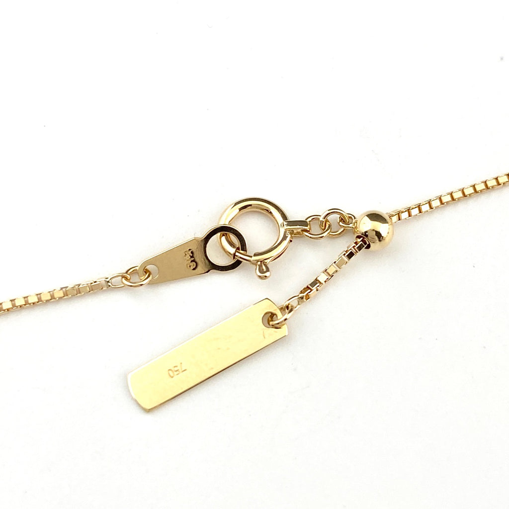 タサキ パール デザインネックレス YG イエローゴールド ペンダント 真珠 ネックレス 750 K18 パール レディース 【中古】brjwl