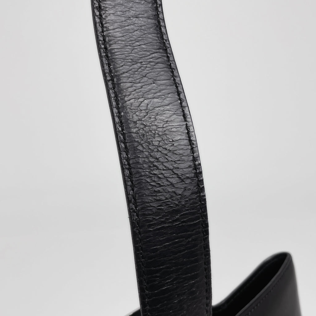 カルティエ パンテール ショルダーバッグ パンサー 豹 ショルダーバッグ レザー ブラック レディース 【中古】brbag