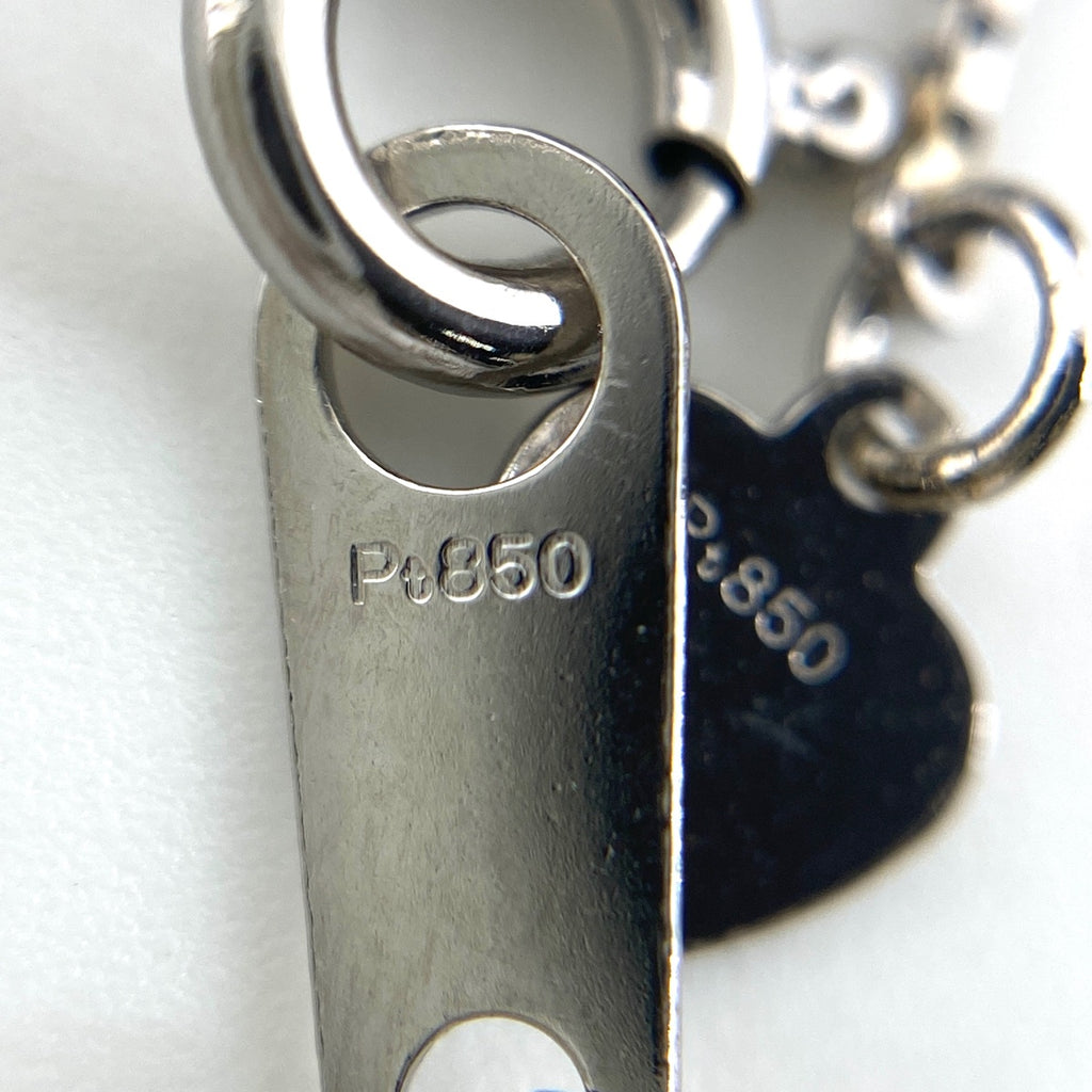 メレダイヤ デザインネックレス プラチナ ペンダント ネックレス Pt900 Pt850 ダイヤモンド レディース 【中古】nbjwl