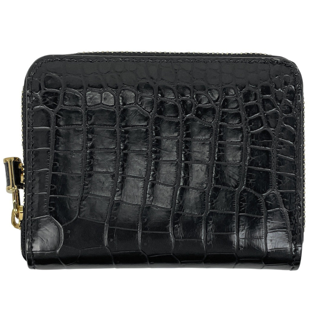 ルイ・ヴィトン ジッピー コインパース 小銭入れ カードケース ラウンドファスナー エキゾチック コインケース クロコダイル ノワール(ブラック) M94321 レディース 【中古】brbag