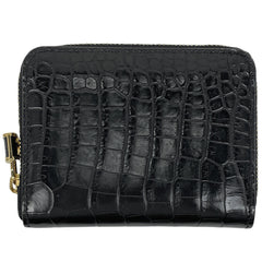 ルイ・ヴィトン ジッピー コインパース 小銭入れ カードケース ラウンドファスナー エキゾチック コインケース クロコダイル ノワール(ブラック) M94321 レディース 【中古】brbag