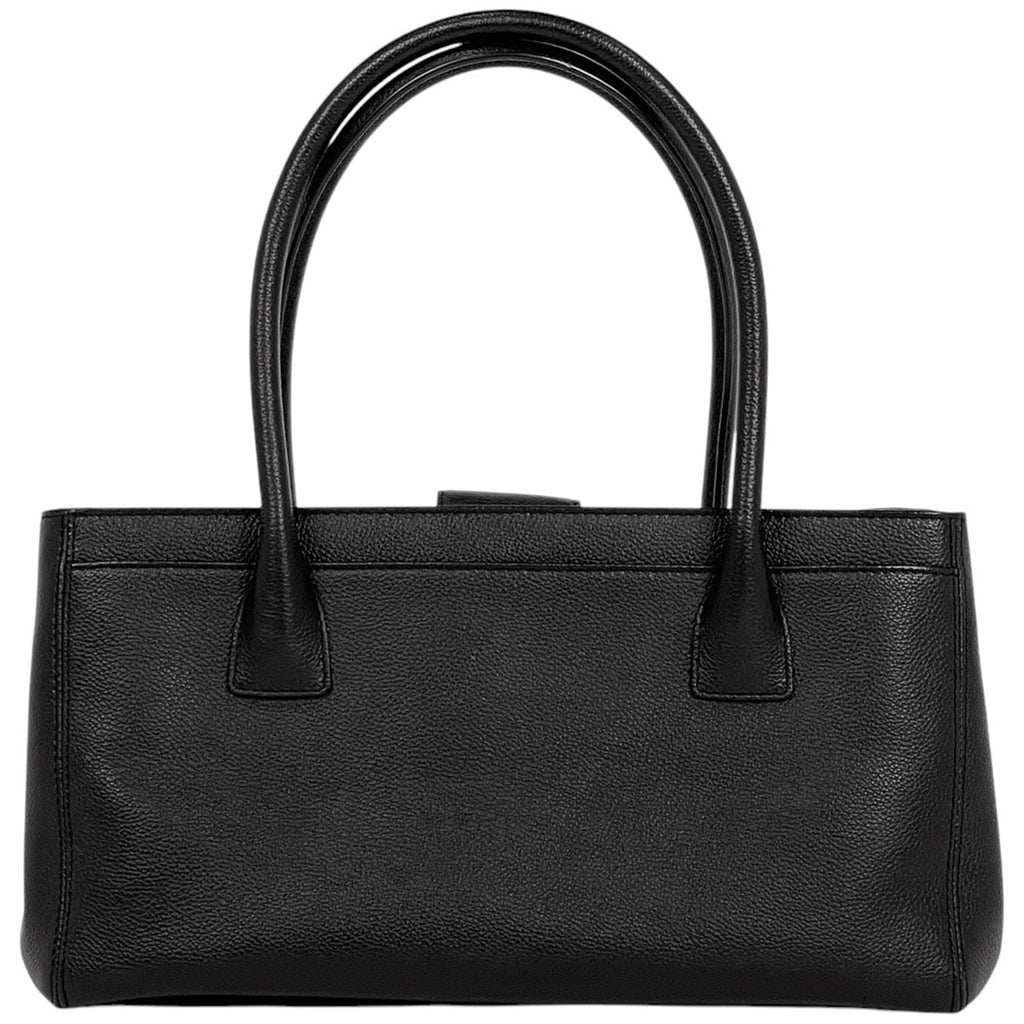 シャネル エグゼクティブライン トートバッグ ココマーク ハンドバッグ トートバッグ レザー ブラック レディース 【中古】brbag