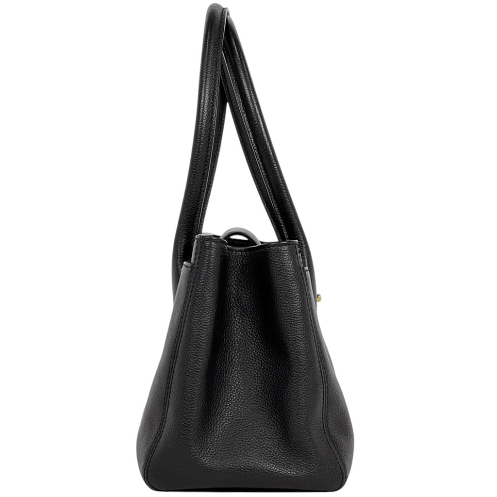 シャネル エグゼクティブライン トートバッグ ココマーク ハンドバッグ トートバッグ レザー ブラック レディース 【中古】brbag