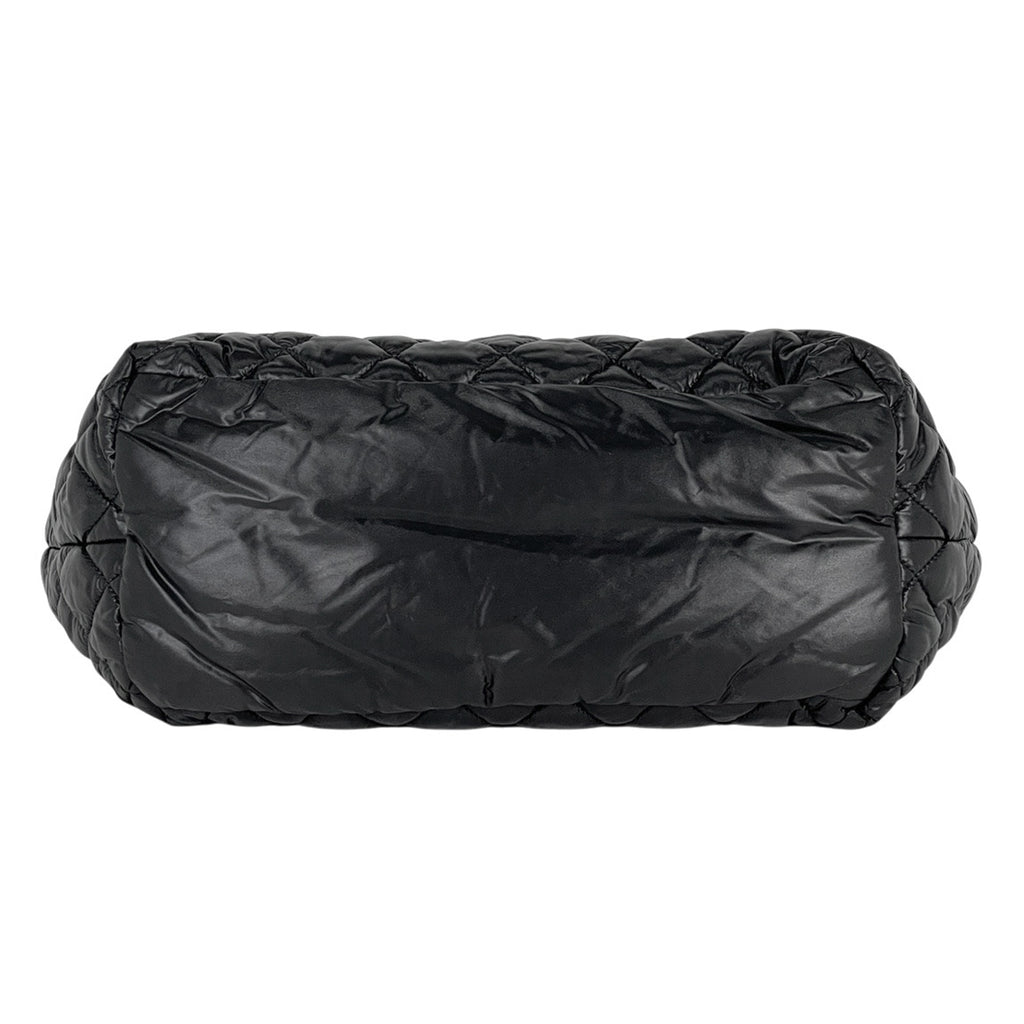 シャネル コココクーン スモール トートバッグ ココマーク ハンドバッグ トートバッグ ナイロン ブラック A48610 レディース 【中古】brbag